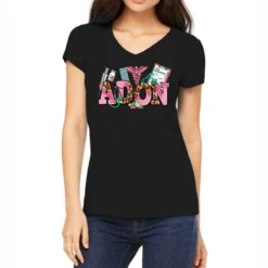 Adon Nurse Women's V-Neck T-Shirt