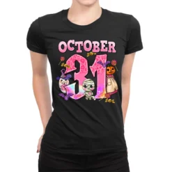 October 31 Ladies Fitted T-Shirt