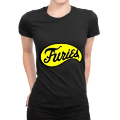 THE WARIORS BASEBALL FURIES Ladies Fitted T-Shirt
