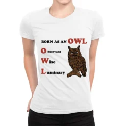 OWL Ladies Fitted T-Shirt