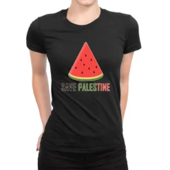 SAVE WATERMELON Ladies Fitted T-Shirt