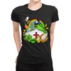 Nurse St Patricks Ladies Fitted T-Shirt