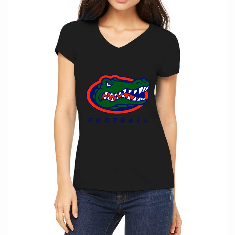 Florida Gators Women's V-Neck T-Shirt 1 Florida Gators Women's V-Neck T-Shirt