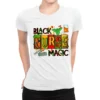 Black Nurse Magic Ladies Fitted T-Shirt