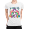 Sparkle Like A Unicorn Ladies Fitted T-Shirt
