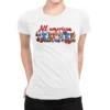All American Teacher Ladies Fitted T-Shirt
