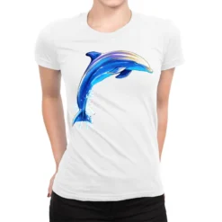 Dolphin Ladies Fitted T-Shirt