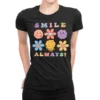Smile Always! Sublimation Ladies Fitted T-Shirt