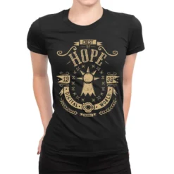 Crest Of Hope Angemon T.k Ladies Fitted T-Shirt