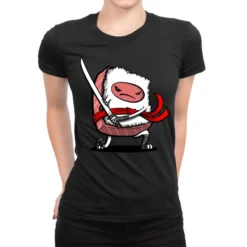 Shark Ninja Samurai Ladies Fitted T-Shirt