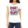 Fight Believe Hope Survive Women's V-Neck T-Shirt