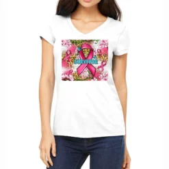 Cancer Survivor Women's V-Neck T-Shirt