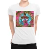 Breast Cancer Cross Ladies Fitted T-Shirt