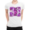 Hope Purple Ribbon Ladies Fitted T-Shirt