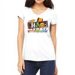Teacher Chaos Coordinator Women's V-Neck T-Shirt