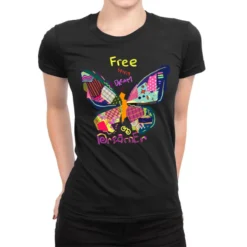 Free Spirit Dream On Dreamer Sublimatio Ladies Fitted T-Shirt