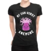 My Own Worst Anemone Ladies Fitted T-Shirt