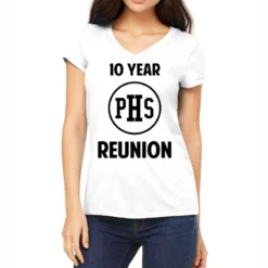Points High Reunion Grosse Pointe Blank Women's V-Neck T-Shirt