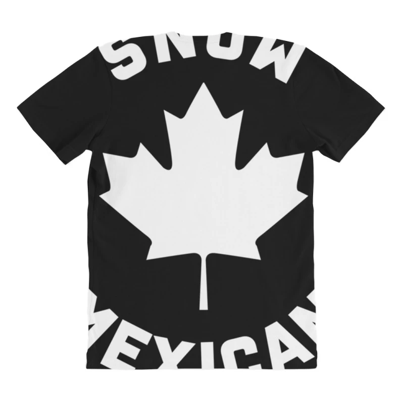 Snow Mexican All Over Women's T-shirt 4 Snow Mexican All Over Women's T-shirt - Image 4