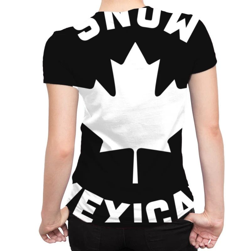 Snow Mexican All Over Women's T-shirt 2 Snow Mexican All Over Women's T-shirt - Image 2