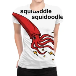 Squidaddle Squidoodle All Over Women's T-shirt