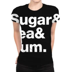 Sugar Tea Rum Wellerman All Over Women's T-shirt