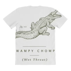 Swampy Chompy (wet Threat) All Over Women's T-shirt -TeeMuse Store pmd.2526884505.108.25091464.s3.1 front customized1 f5f5f5 none x45y24 294 800x800 1