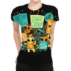 Legalize Catnip All Over Women's T-shirt