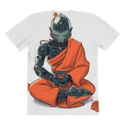 Meditation Robot Monk All Over Women's T-shirt -TeeMuse Store pmd.2526912877.108.25072764.s3.1 front customized1 f5f5f5 none x45y1 294 800x800 1