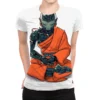 Meditation Robot Monk All Over Women's T-shirt