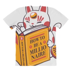Maneki Neko How To Be A Millionaire Cat All Over Women's T-shirt -TeeMuse Store pmd.2526913131.108.25072739.s3.1 front customized1 f5f5f5 none x45ym11.5 294 800x800 1
