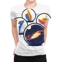 Marble Universe All Over Women's T-shirt