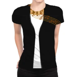 Musical Spaghetti All Over Women's T-shirt