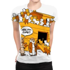 Noah S Ark Cat All Over Women's T-shirt