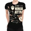 Ninja Attack All Over Women's T-shirt