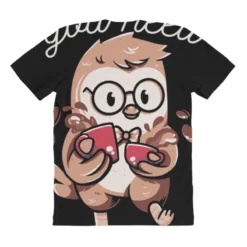 Owl You Need Is Coffee All Over Women's T-shirt 8 Owl You Need Is Coffee All Over Women's T-shirt -TeeMuse Store pmd.2526927765.108.25080514.s3.1 front customized1 111111 none x45ym71 294 800x800 1