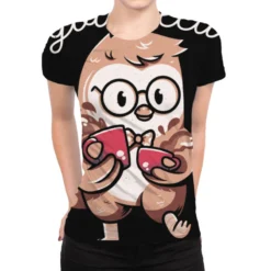 Owl You Need Is Coffee All Over Women's T-shirt