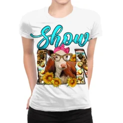 Western Show Mom Cow All Over Women's T-shirt