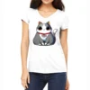 Satan Cat Women's V-Neck T-Shirt