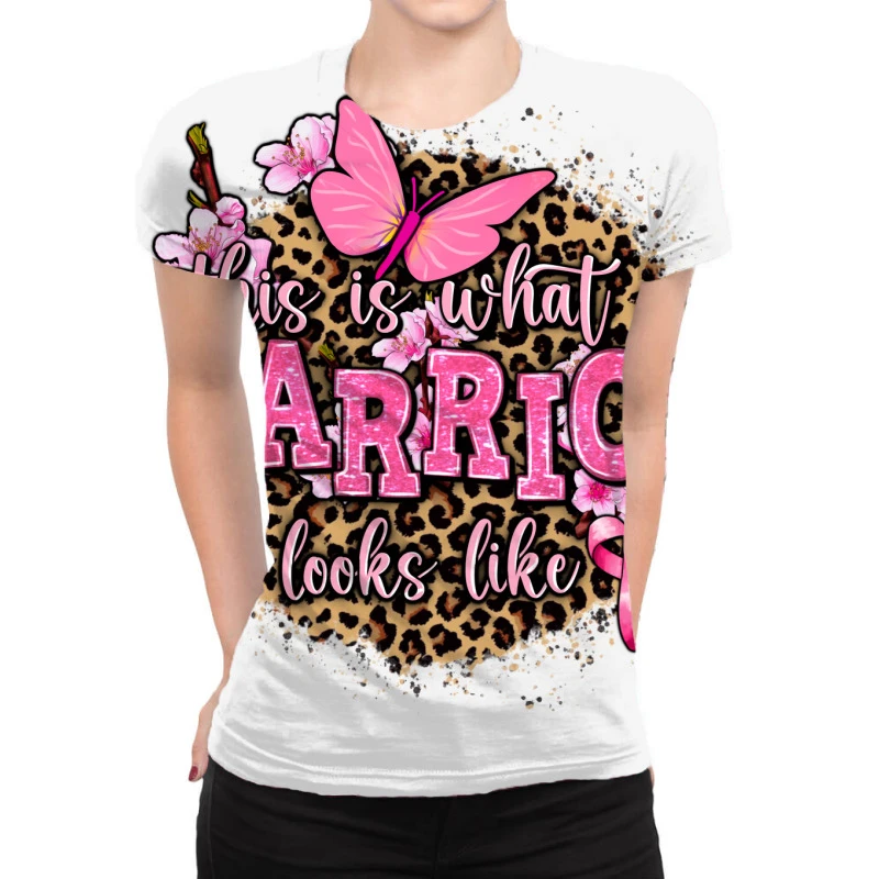 This Is What A Warrior Looks Like All Over Women's T-shirt 1 This Is What A Warrior Looks Like All Over Women's T-shirt