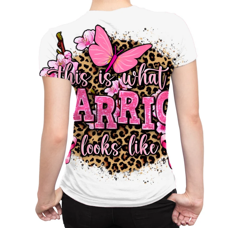 This Is What A Warrior Looks Like All Over Women's T-shirt 2 This Is What A Warrior Looks Like All Over Women's T-shirt - Image 2