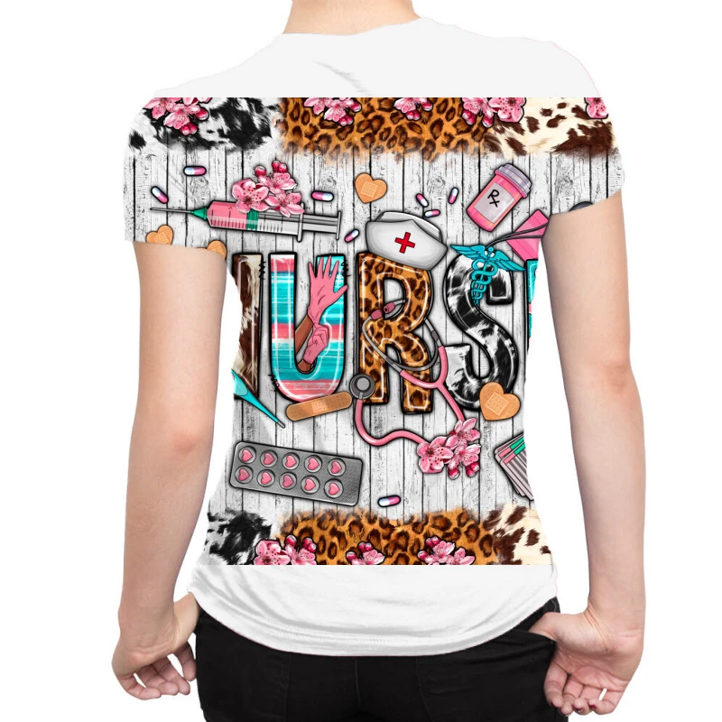 Nurse All Over Women's T-shirt 2 Nurse All Over Women's T-shirt - Image 2