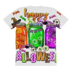 Happy Halloween Jars And Horror All Over Women's T-shirt -TeeMuse Store pmd.2526972742.108.25097209.s3.1 front customized1 f5f5f5 none x45y17 294 800x800 1