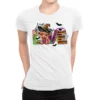 Love Halloween Heifer Ladies Fitted T-Shirt