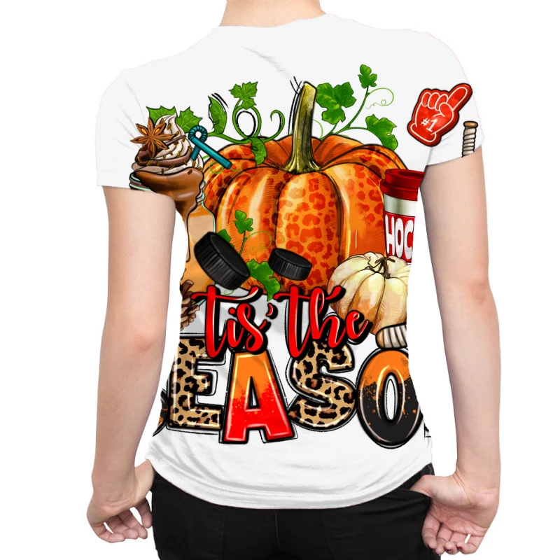 Fall And Hockey Tis The Season All Over Women's T-shirt 2 Fall And Hockey Tis The Season All Over Women's T-shirt - Image 2