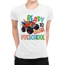 Ready To Crush Preschool Ladies Fitted T-Shirt