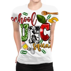 School Lunch Squad All Over Women's T-shirt
