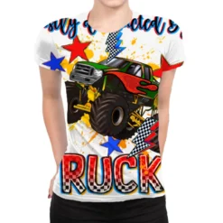 Easily Distracted By Trucks All Over Women's T-shirt