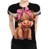 Cute Heifer All Over Women's T-shirt