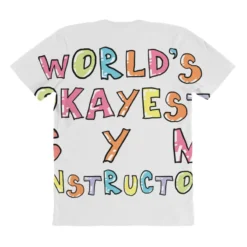 World S Okayest Gym Instructor Gift Idea All Over Women's T-shirt 8 World S Okayest Gym Instructor Gift Idea All Over Women's T-shirt -TeeMuse Store pmd.2527000198.108.25082457.s3.1 front customized1 f5f5f5 none x45y48.5 294 800x800 1